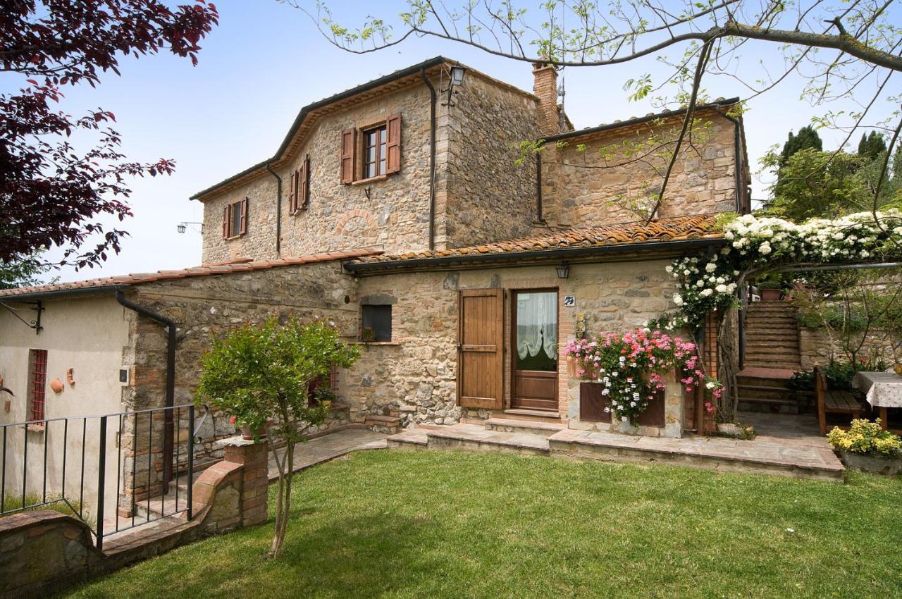 Agriturismo Fontesettimena Appartamento Rondine- Appartamento Capriolo Volterra Extérieur photo