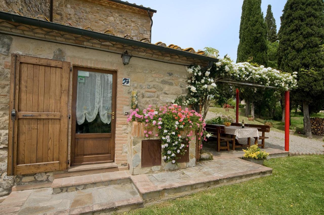 Agriturismo Fontesettimena Appartamento Rondine- Appartamento Capriolo Volterra Extérieur photo
