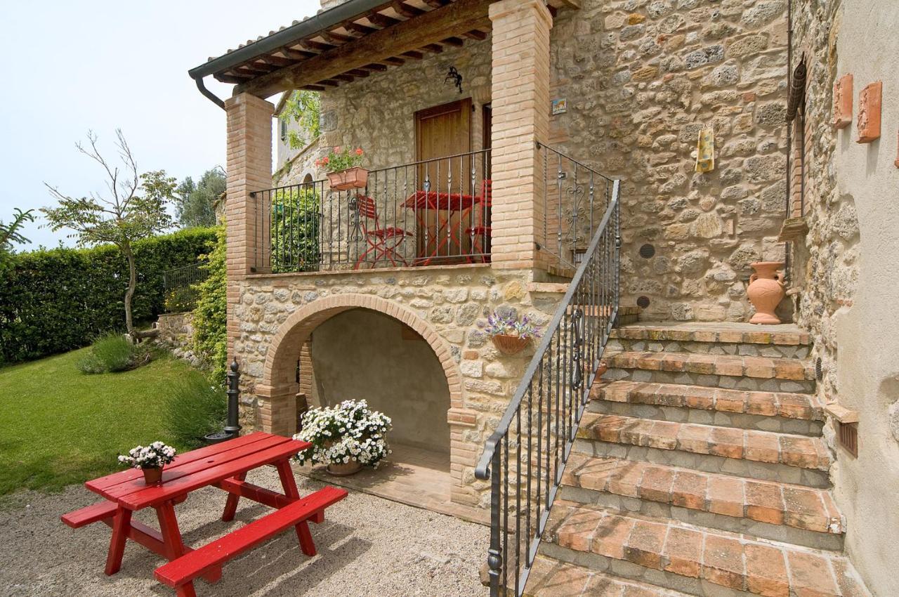 Agriturismo Fontesettimena Appartamento Rondine- Appartamento Capriolo Volterra Extérieur photo