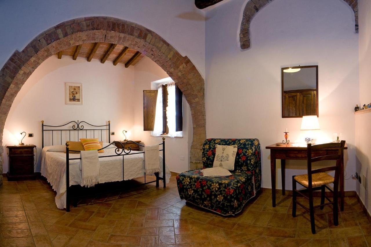 Agriturismo Fontesettimena Appartamento Rondine- Appartamento Capriolo Volterra Extérieur photo