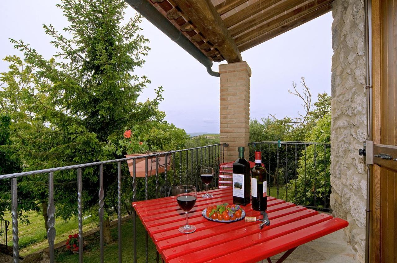 Agriturismo Fontesettimena Appartamento Rondine- Appartamento Capriolo Volterra Extérieur photo